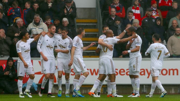 סוונזי חוגגת. טוב שיש ליברפול