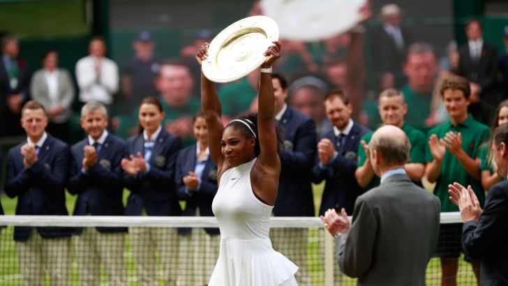 סרינה וויליאמס עם גראנד סלאם ה-22 בקריירה