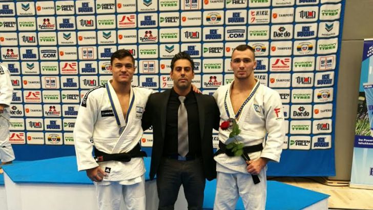 רסקופין וראסקין עם המדליות