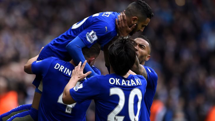 שחקני לסטר חוגגים. הכנה לסיום העונה?