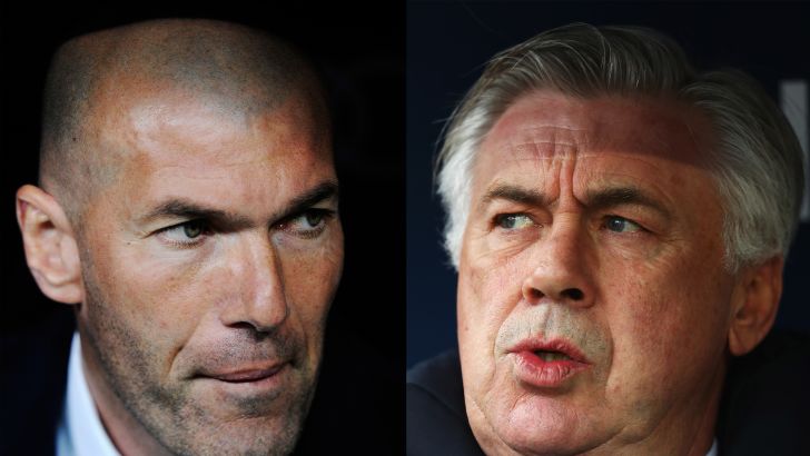 אנצ'לוטי וזידאן. מפגש פיקנטי