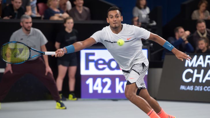 ניק קיריוס. הסתבך עם הישראלים