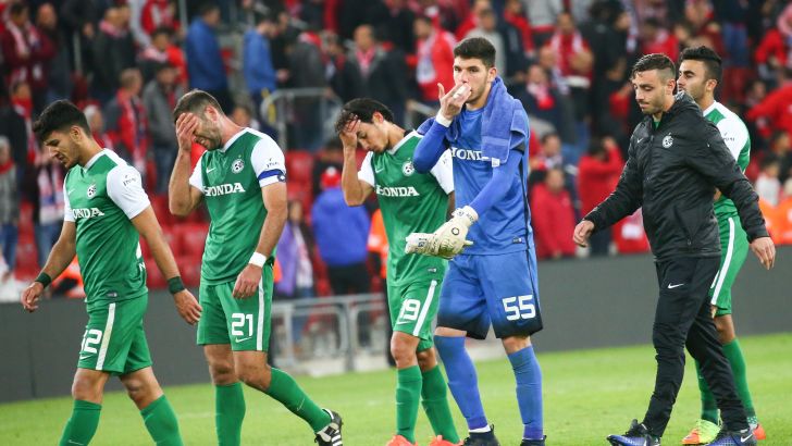 שחקני מכבי חיפה בהלם. רמה אחרת