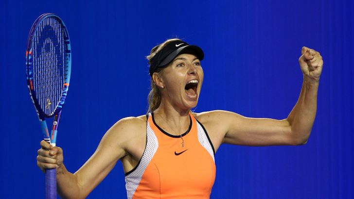 שראפובה. חוזרת רשמית בטורניר שטוטגרט