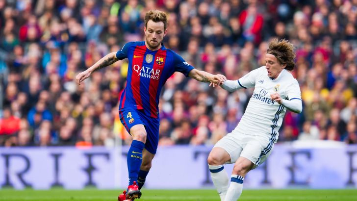 לוקה מודריץ' עם איבן ראקיטיץ'