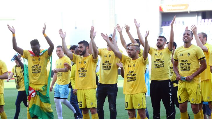 מכבי נתניה חוגגת עלייה