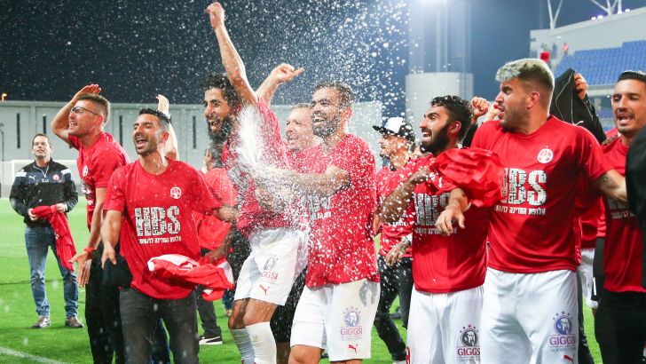 הפועל באר שבע חוגגת אליפות