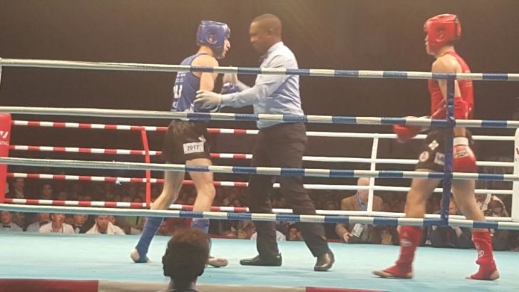 גאיר בדרך למדליה