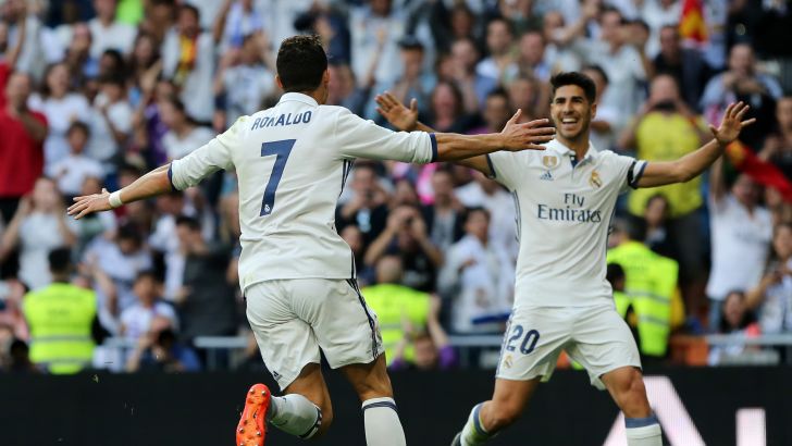 כריסטיאנו רונאלדו עם מרקו אסנסיו