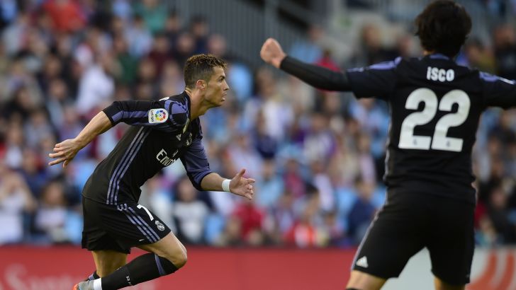 כריסטיאנו רונאלדו ומרסלו חוגגים