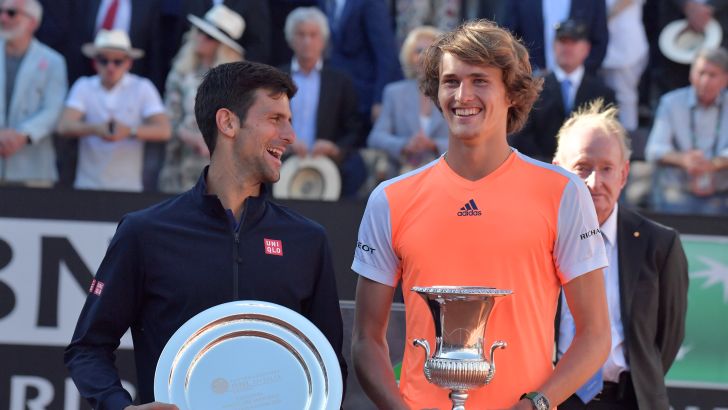 אלכסנדר זברב ונובאק ג'וקוביץ'