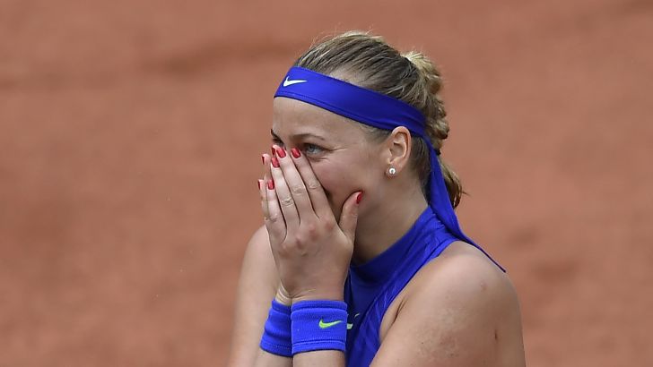 פטרה קביטובה. התרגשה בבכורה מהחודשת