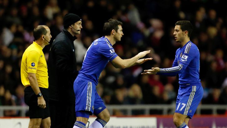 פרנק למפארד עם אדן הזארד