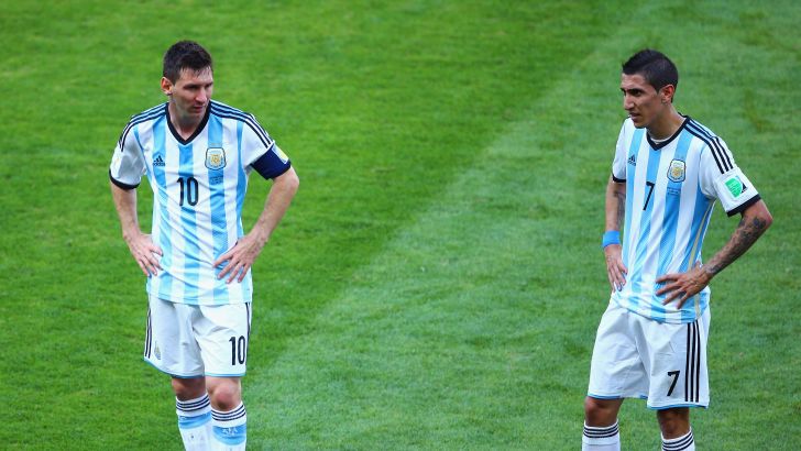 ליאו מסי ואנחל די מריה