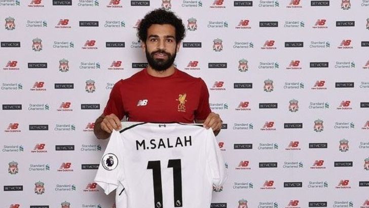 מוחמד סלאח מוצג בליברפול