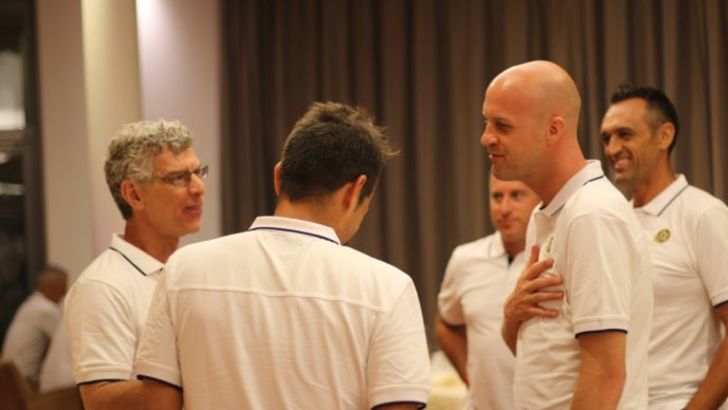 מיץ' גולדהאר עם ג'ורדי קרויף