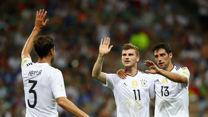 נבחרת גרמניה חוגגת