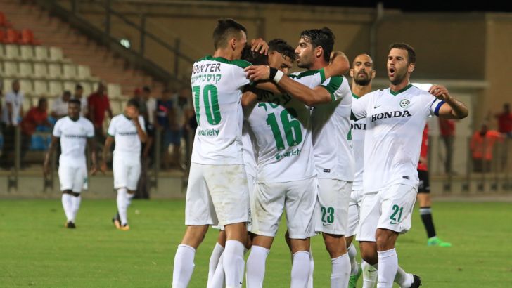 מכבי חיפה חוגגת