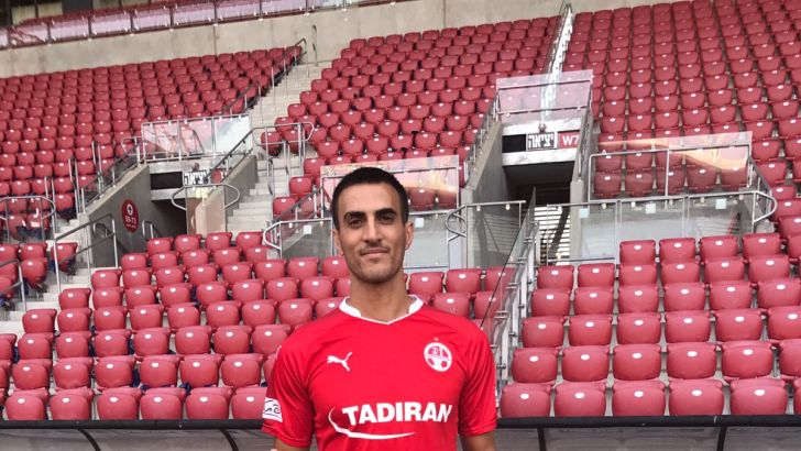 חאתם עבד אלחמיד במדי הפועל ב"ש