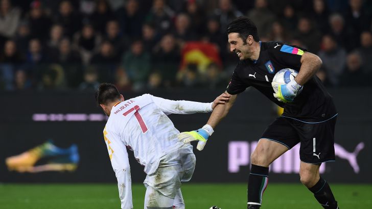 אלברו מוראטה מול ג'אנלואיג'י בופון