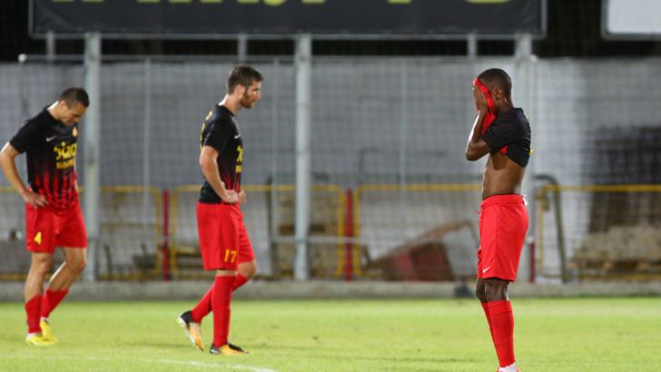 שחקני מ.ס אשדוד מאוכזבים