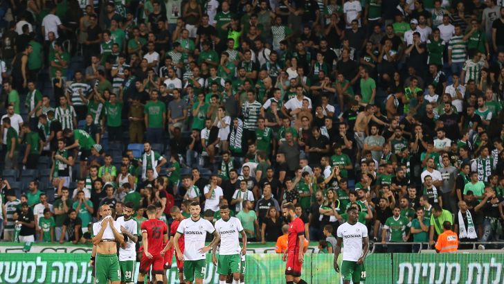 שחקני מכבי חיפה מאוכזבים