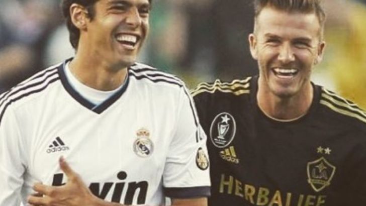 דייויד בקהאם וקאקה