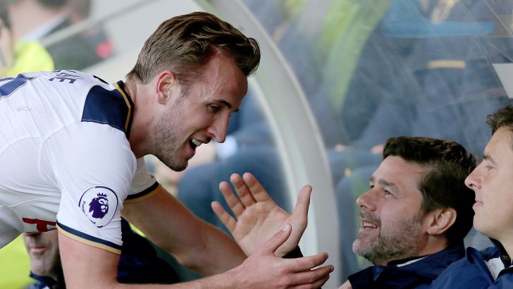 מאוריסיו פוצ'טינו עם הארי קיין