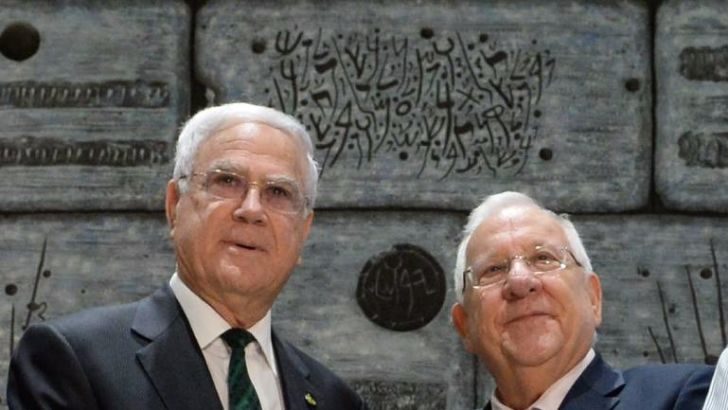 נשיא המדינה ראובן ריבלין ויעקב שחר