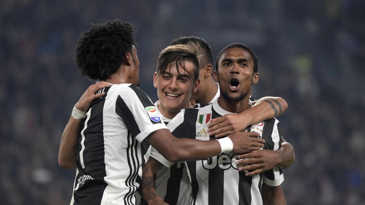 שחקני יובנטוס חוגגים