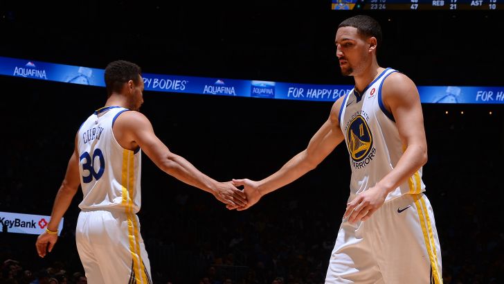 סטף קרי וקליי תומפסון