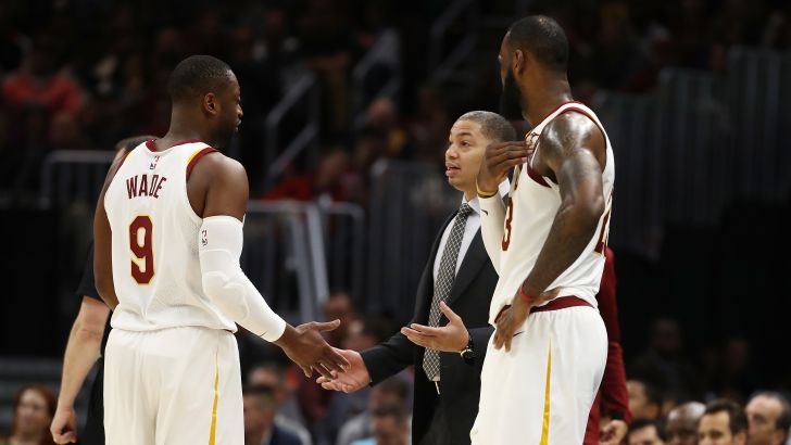 לברון ג'יימס עם דוויין ווייד