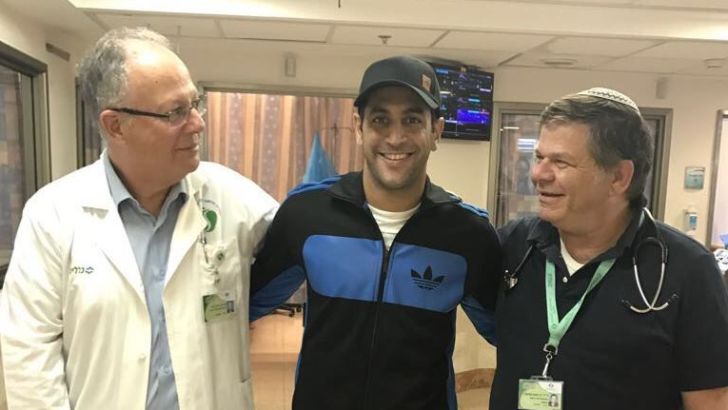 אליניב ברדה משוחרר מבית החולים