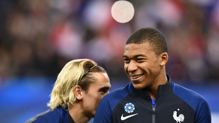 קיליאן אמבפה ואנטואן גריזמן