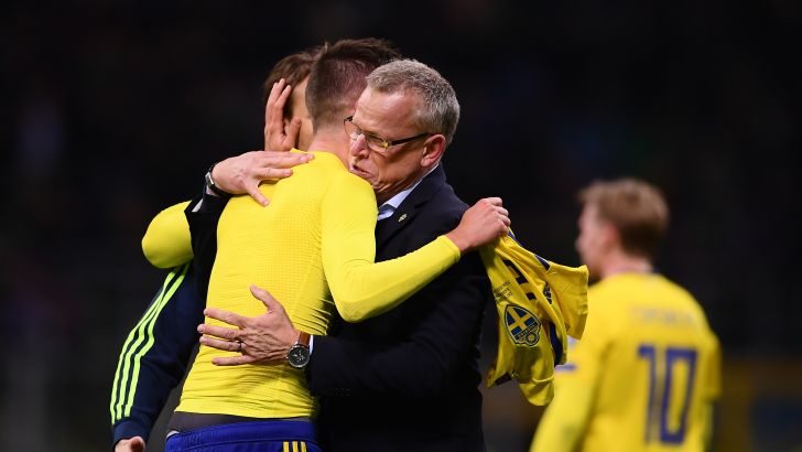 אנדרסון ולוסטיג. נבחרת שבדיה במונדיאל