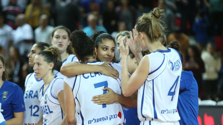 נבחרת ישראל חוגגת