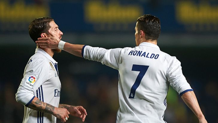 כריסטיאנו רונאלדו וסרחיו ראמוס