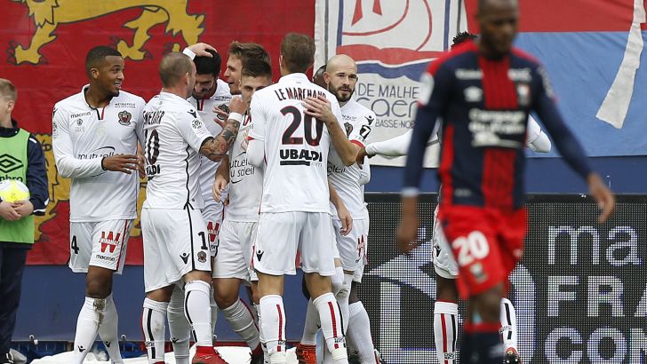 שחקני ניס חוגגים