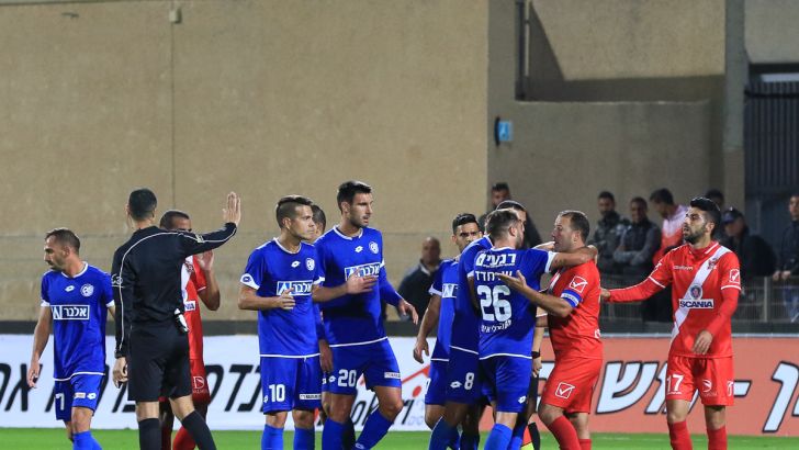 שחקני אשקלון וסכנין