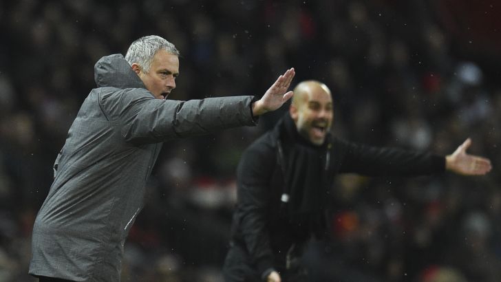 ז'וזה מוריניו ופפ גווארדיולה