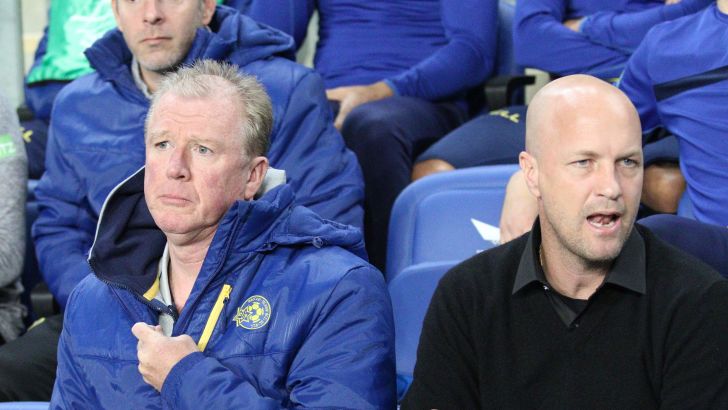 ג'ורדי קרויף עם סטיב מקלארן