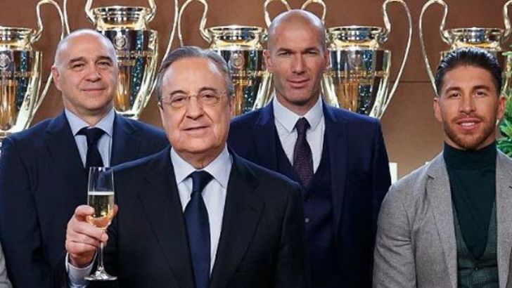 פלורנטינו פרס, זינדין זידאן וסרחיו ראמוס