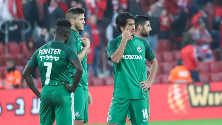 שחקני מכבי חיפה מאוכזבים