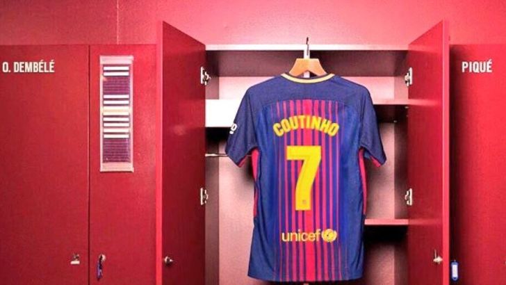 החולצה של פליפה קוטיניו בברצלונה