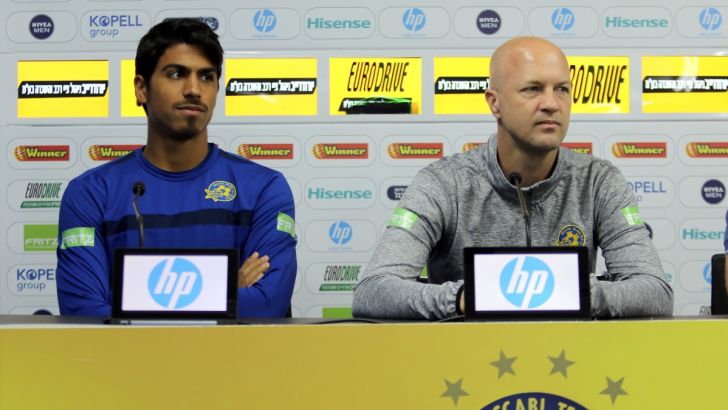 דור פרץ עם ג'ורדי קרויף