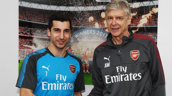 ארסן ונגר והנריק מחיטריאן