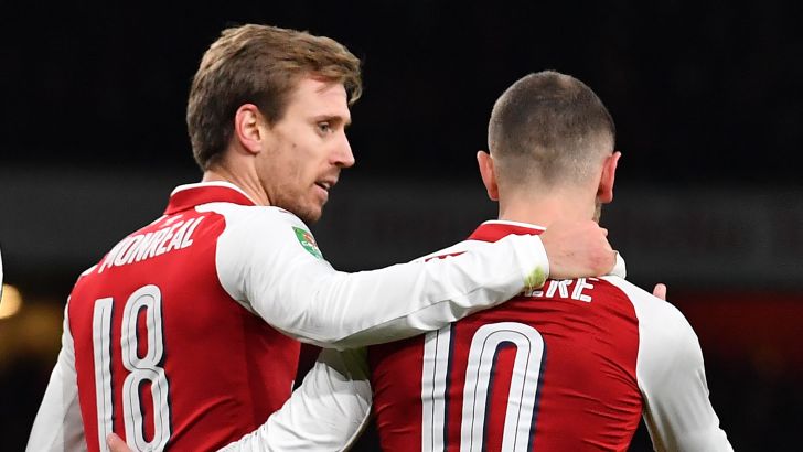 שחקני ארסנל חוגגים