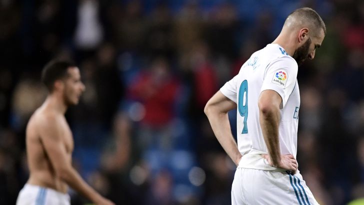 שחקני ריאל מדריד מתוסכלים