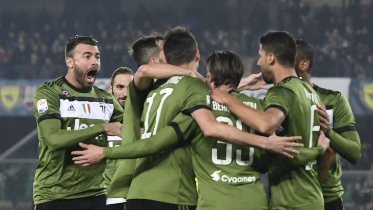 שחקני יובנטוס חוגגים