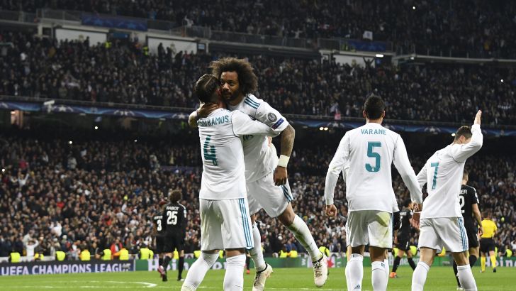 שחקני ריאל חוגגים